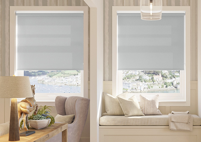 Trapani, Smoke - Twist&Fit Roller Blind - Image 3